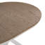 Ensemble de table de salle à manger extensible 5 pièces et 4 chaises rembourrées-1222254560-1222254573