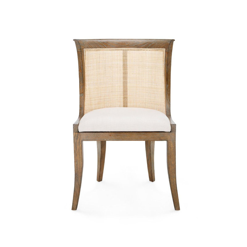 Monaco Upholstered Dining Chair, Driftwood
