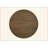 Weathered Oak Finish Round Dining Table