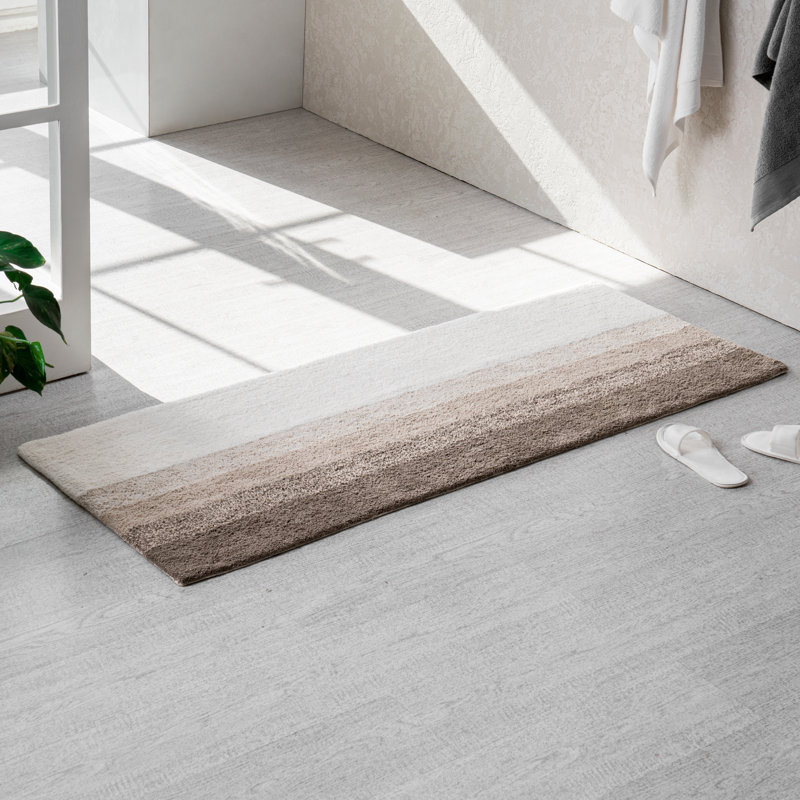 Tapis de bain Raul, Marron, l 24 po x L 60 po