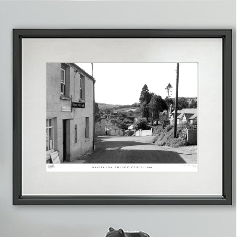 Nanstallon, The Post Office C1960 - Single Picture Frame Print, 60cm H x 80cm W x 2.3cm D