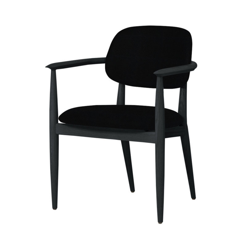 Chaise Slow de Space Copenhagen, Chêne gris, Ère CSE14