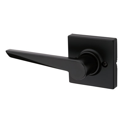 Weiser Tristan Square Rose Half Dummy Levers - Satin Nickel