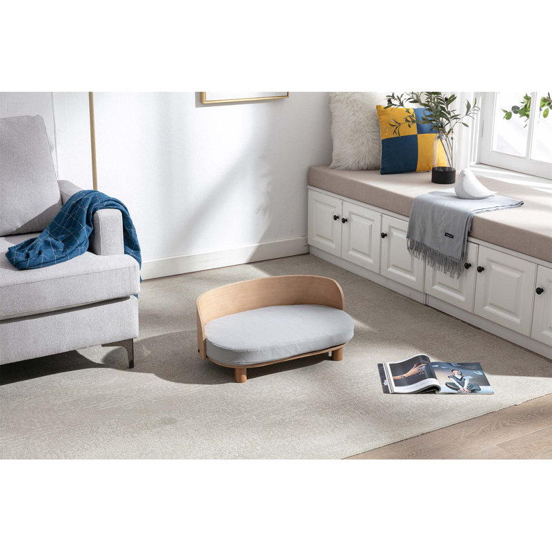 Lit luxueux pour animal de compagnie avec coussin moelleux - Confort et soutien ultimes pour les animaux de toutes tailles