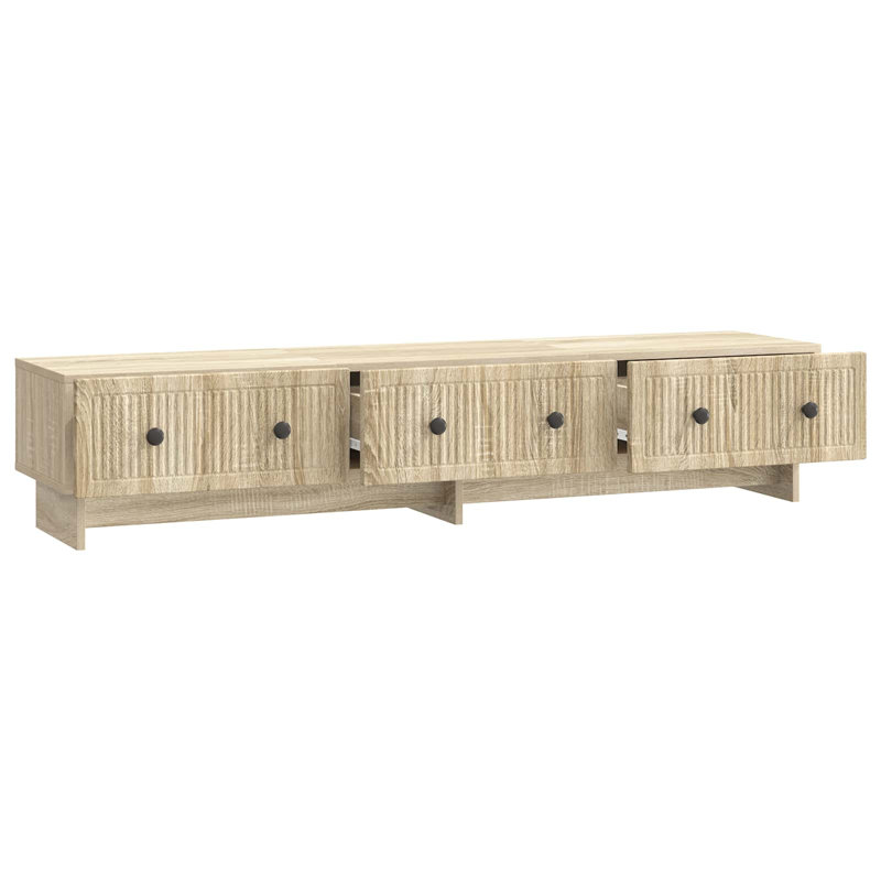 Unfinished TV Stand for TVs up to 65", Sonoma Oak