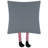 Appliqued Wool Blend Pillow Cover