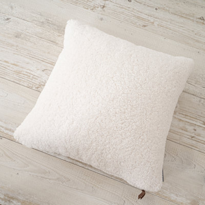 Teddy Sherpalux Square Pillow. 20In. X 20In.