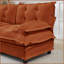 Canapé rembourré moelleux en chenille Cloud-718498665-718498668