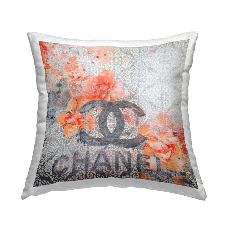 chanel throw pillow covers