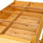Support de jardinière surélevée en bois avec jardinière surélevée 8 poches avec table d'appoint pliable et tablette de rangement pour herbes / légumes / fleurs-866875125