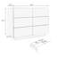 Commode 6 tiroirs avec lumière DEL Aylina-92903532