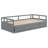  Twin Extending Daybed with Trundle and 2 Storage Drawers, Expands to King Size, Gray-521032556