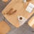 Simple Household Oak Double-layer Dining Table-793674729