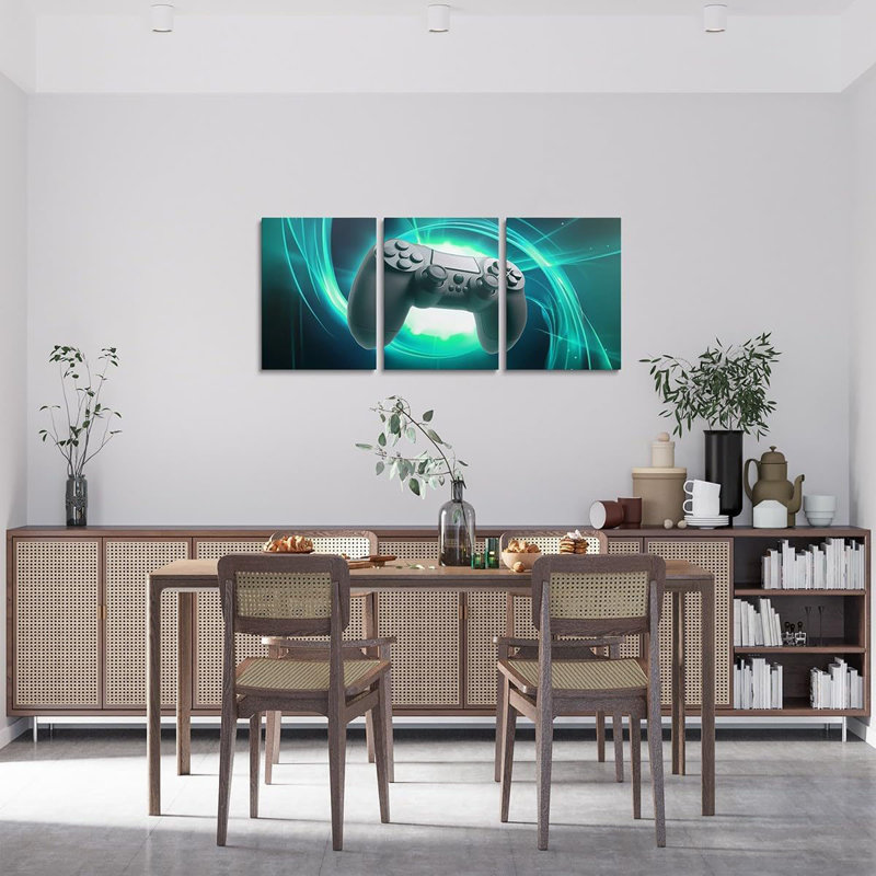 3 Piece Wrapped Canvas Wall Art