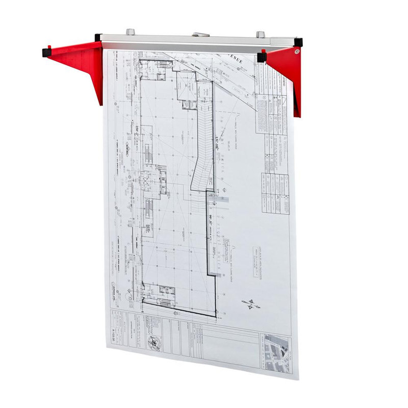 Étagère murale de rangement Blueprint, Rouge