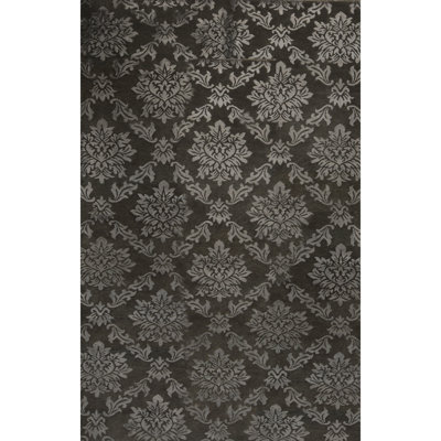 Tapis vert noué à la main de haute qualité