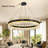 Glam Dimmable Led Crystal Chandelier-723254712