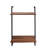 Multi - Functional 3 Tier And 2 Wood Shelves Metal Wall Mounted For Bathroom Accessories Spice In Coffee Bar Office Heavy Duty Kitchen Pantry Laundry Room Saving Space Organizing Things