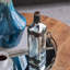 Vase en verre D3x12