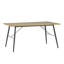 Arrowood Metal Base Dining Table-794777386
