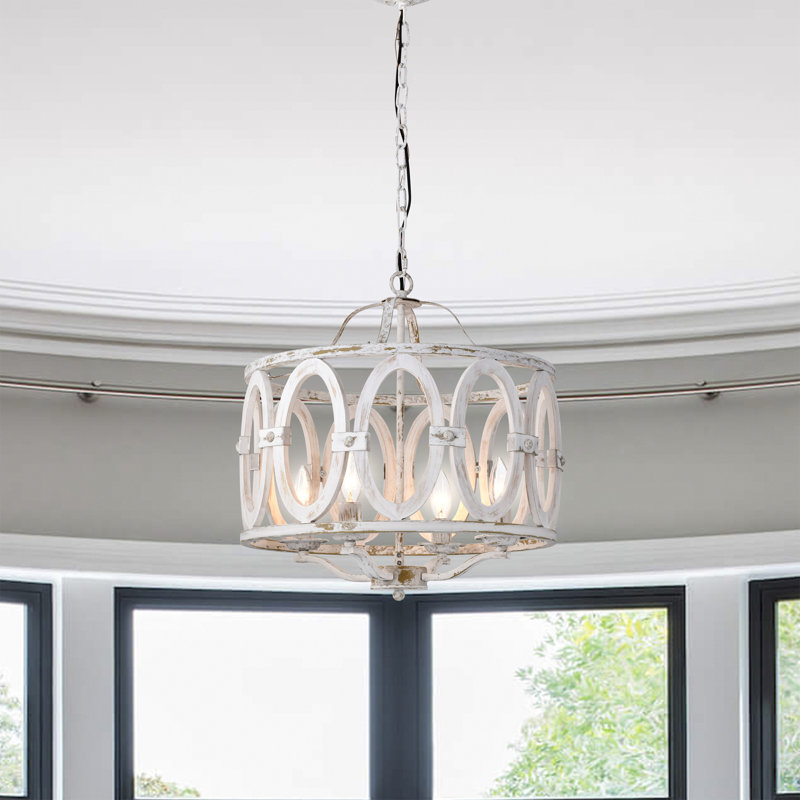 Servare 4 - Light Unique/Statement Pendant, White