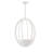 2 - Light Dimmable Globe Chandelier