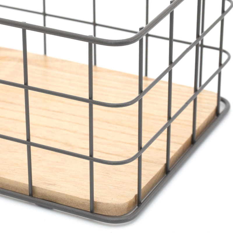 Ensemble de paniers, H 4,75 po x l 8,5 po x P 7 po