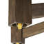 Table basse ronde en bois fritté Portillo-974618586-974618587