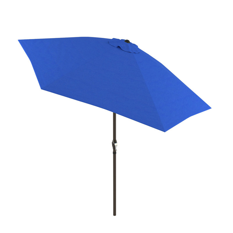 Parasol de marché 9 pi Astraea, Bleu pacifique - polyester