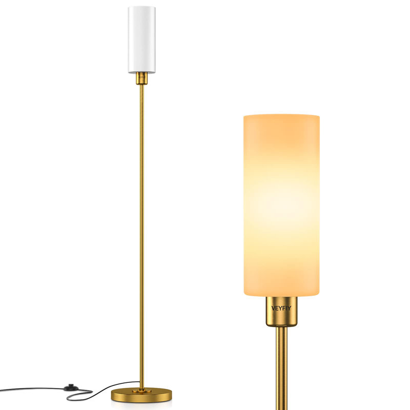 Lasseter Traditional Floor Lamp, Gold