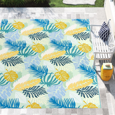 Windall Indoor/Outdoor Modern Area Rug