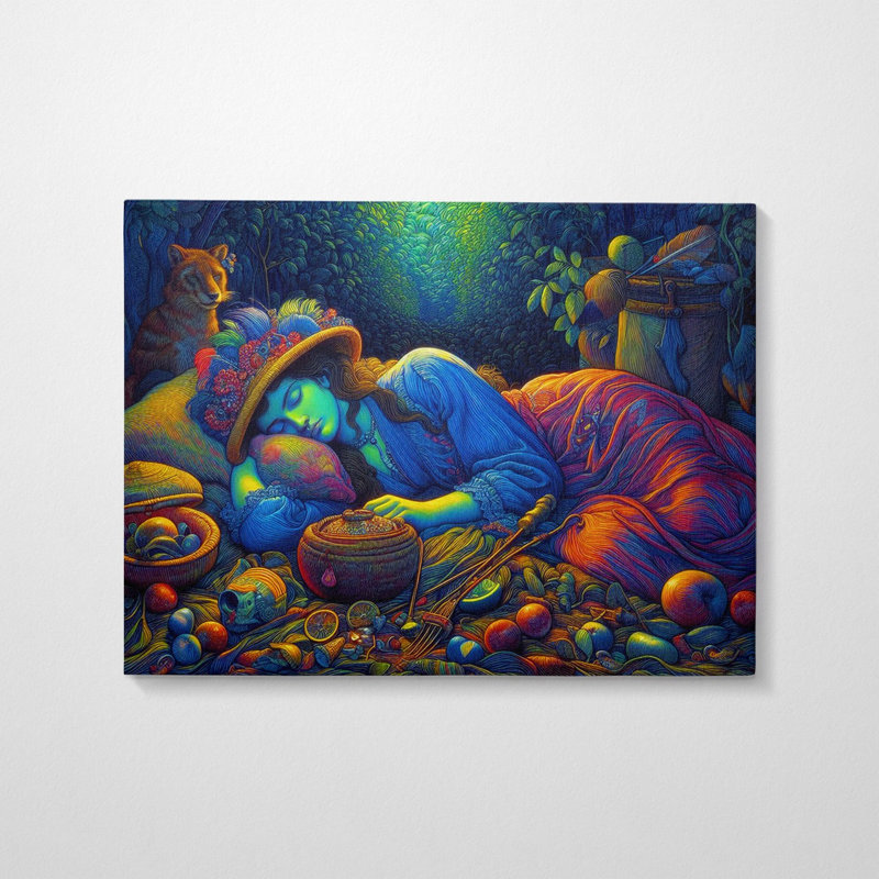 Peinture décorative sur toile, 27.6" H x 39.4" W