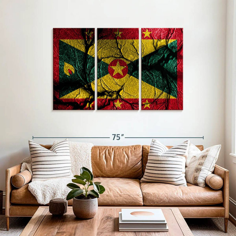Borges Grenada Flag, 36" H x 57" W