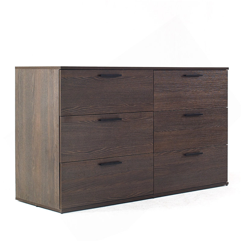 Commode jumbo à six tiroirs Morgan