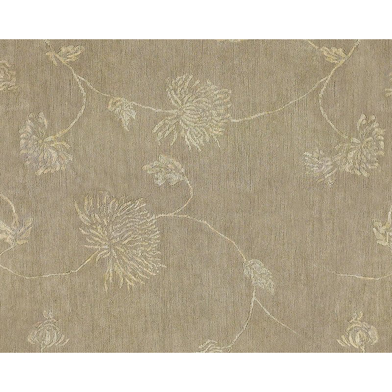 Enchantment Floral Area Rug in Neutral/Taupe, Rectangle 10' x 14'