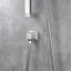 Ensemble de pomme de douche à barre coulissante avec tuyau flexible 60 po Rift Collection - noir mat-92461216