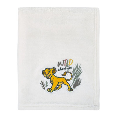 Couverture pour bébé super douce avec appliques NoJo Disney