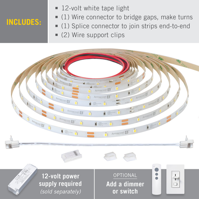 Ruban de lumière RibbonFlex Pro, 12 V, 5 000 K, 30 DEL / M, IP20, 5 M