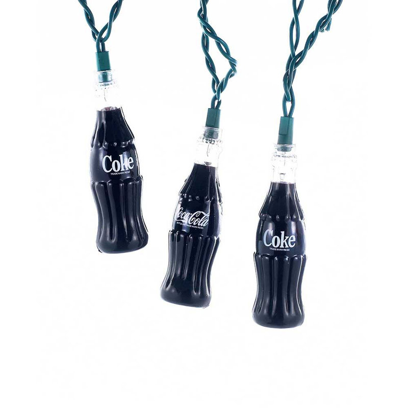 Coca-Cola Bottle 10 Light String Lights