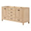 ARIEL Cambridge 66'' Double Bathroom Vanity Base Only