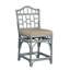 Chippendale Upholstered Stool-1984681223-1984681435