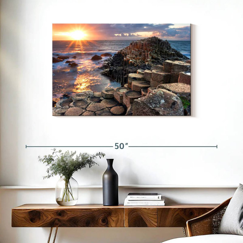 Giant's Causeway Gillard, 24" H x 36" W