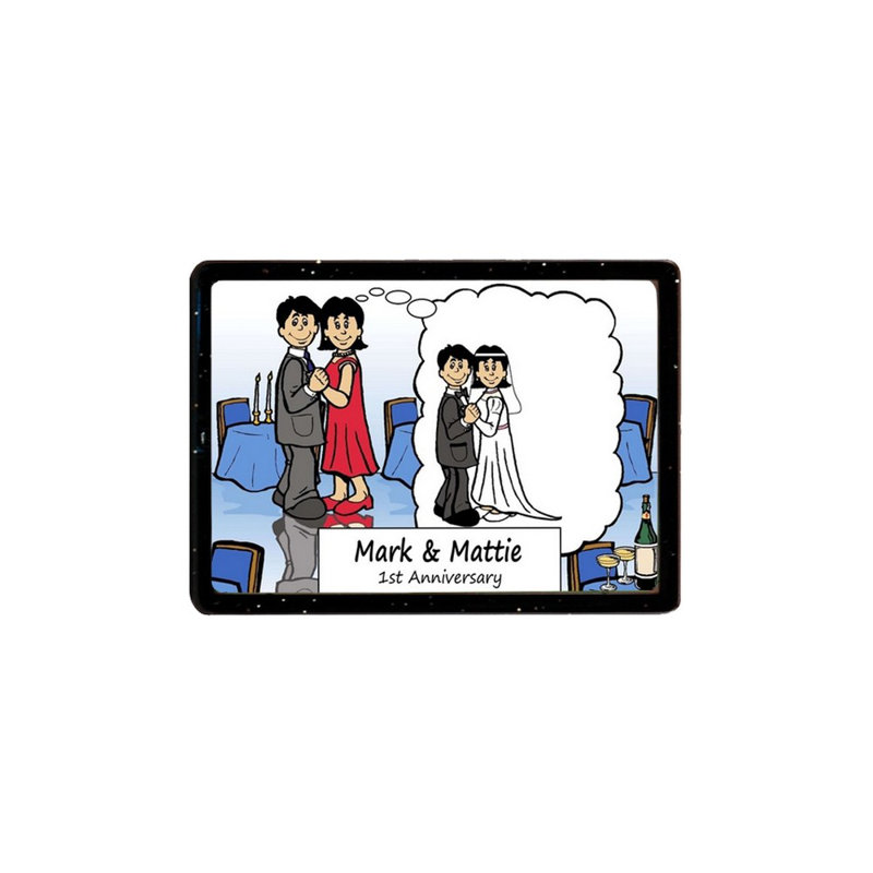 Magnet personnalisé en acrylique pour anniversaire personnalisé!, Oui