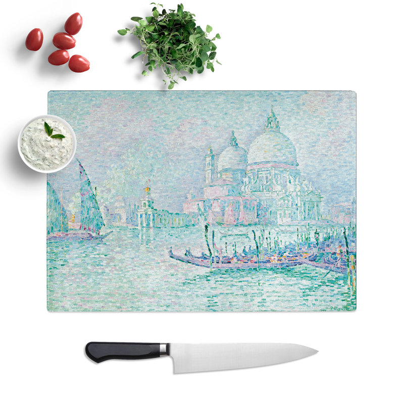 La Salute Venice by Paul Signac Chopping Board, 0.4cm H x 20cm W x 28.5cm L