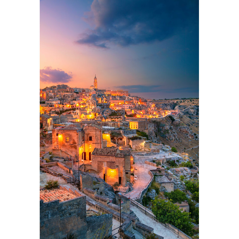 Matéria, Italie - photographie sur toile tendue, H 18 po x l 12 po