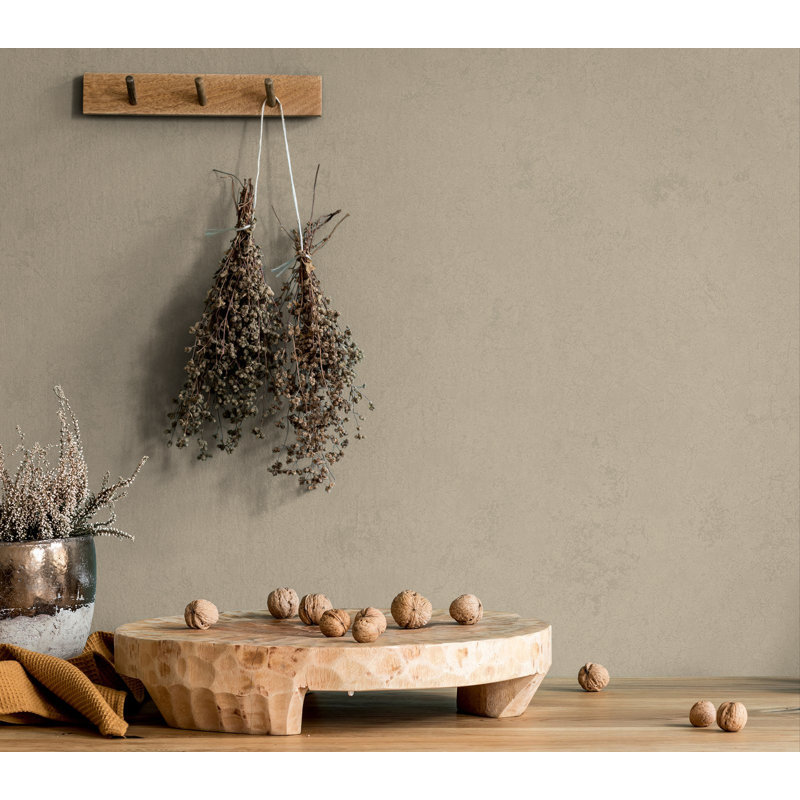 Galerie Terra Earthy Texture Eco Clay Wallpaper, Beige