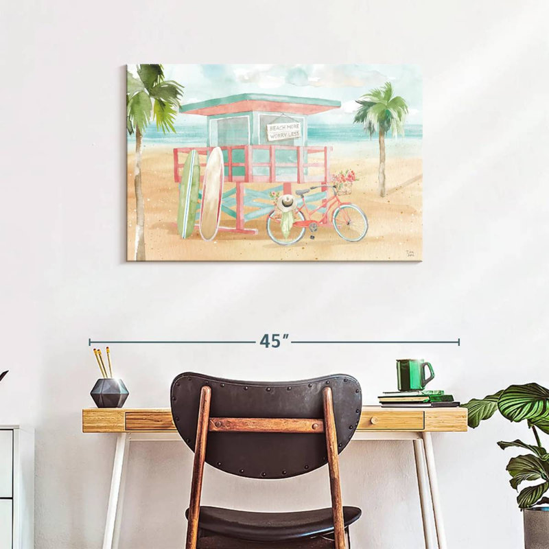 Alvord Surfs Up III, H 24 po x l 36 po