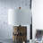 Bridget 20" Brown Polyresin Table Lamp