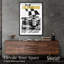«Run the good race», affiches de Formule 1 par Notoriart, cadre noir, 31 x 46-685405744-685405748