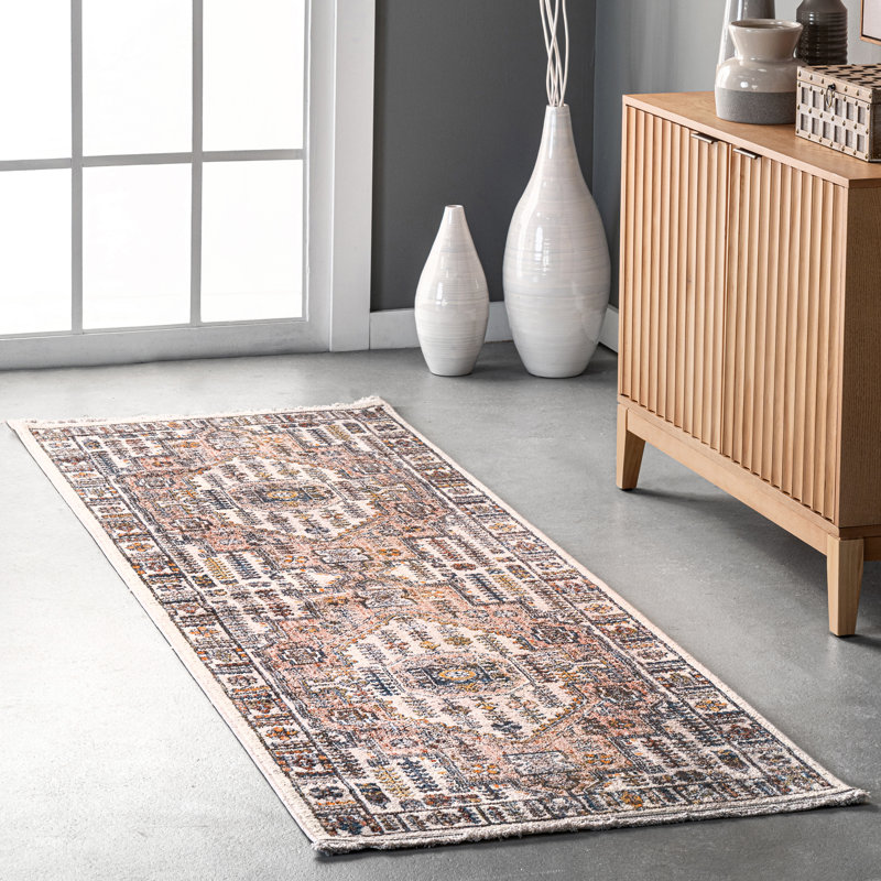 Oriental Indoor Rug, Runner 2'6" x 8'